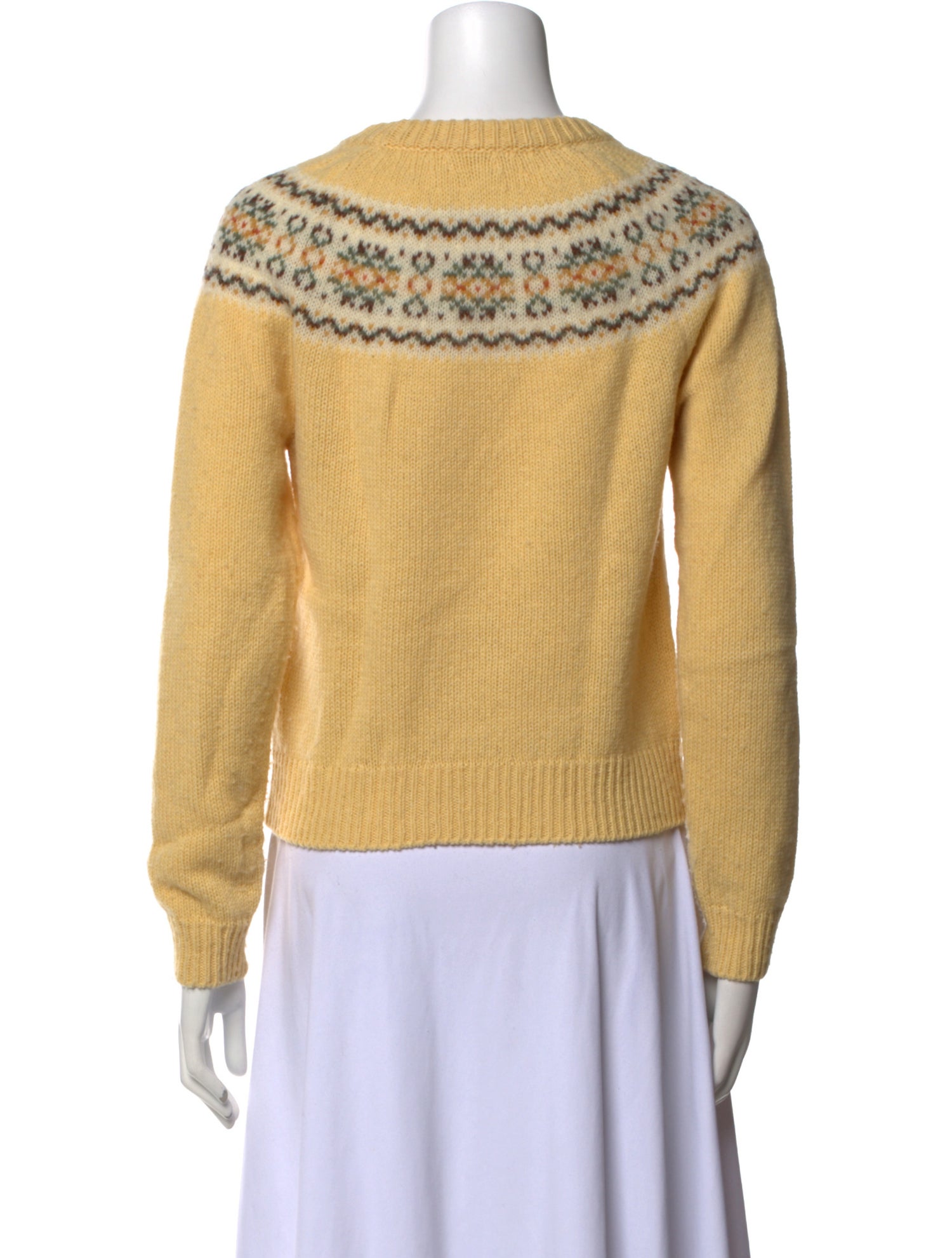 Celine Wool Crew Neck Sweater