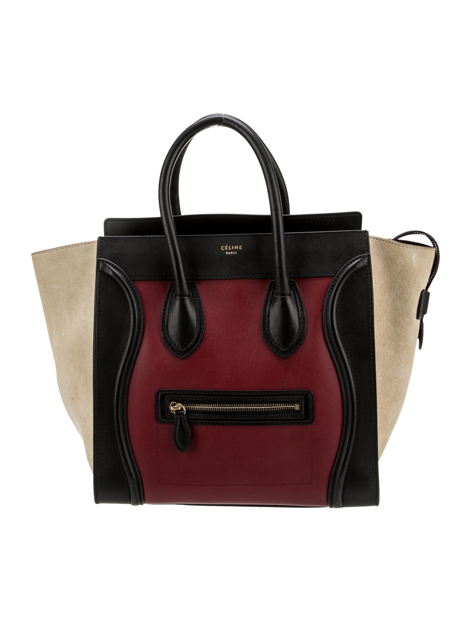 Celine Leather Luggage Mini