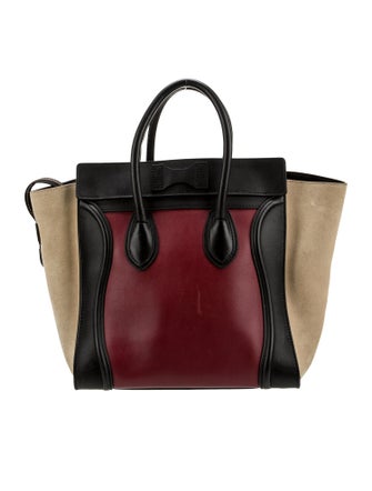 Celine Leather Luggage Mini