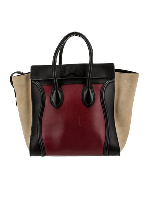 Celine Leather Luggage Mini