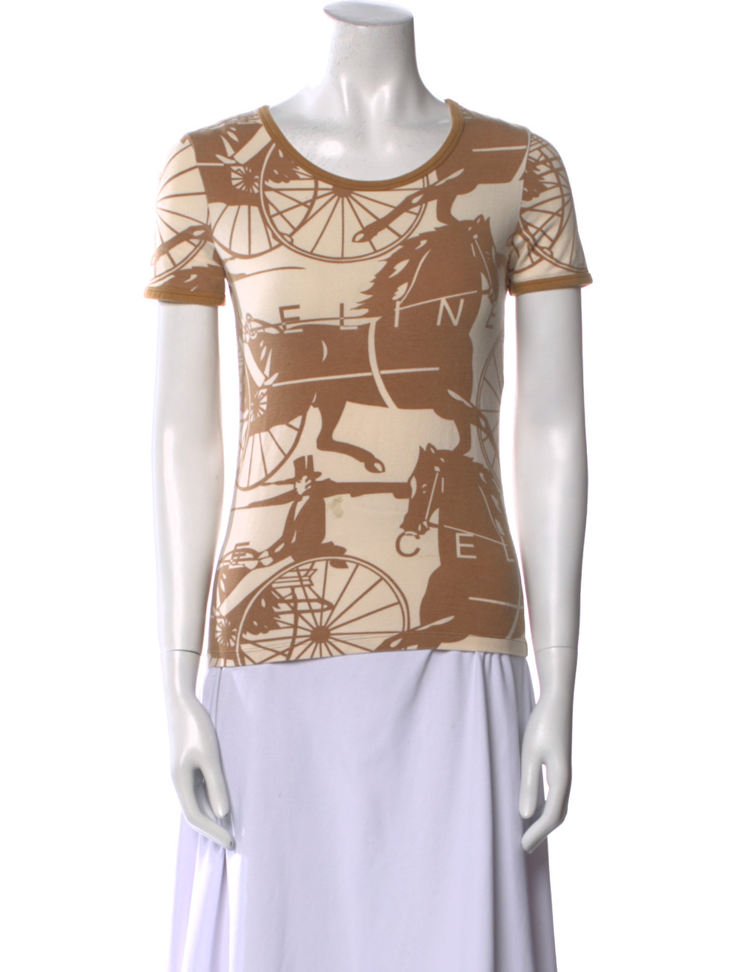 Celine Vintage Late 1990's - Early 2000's T-Shirt