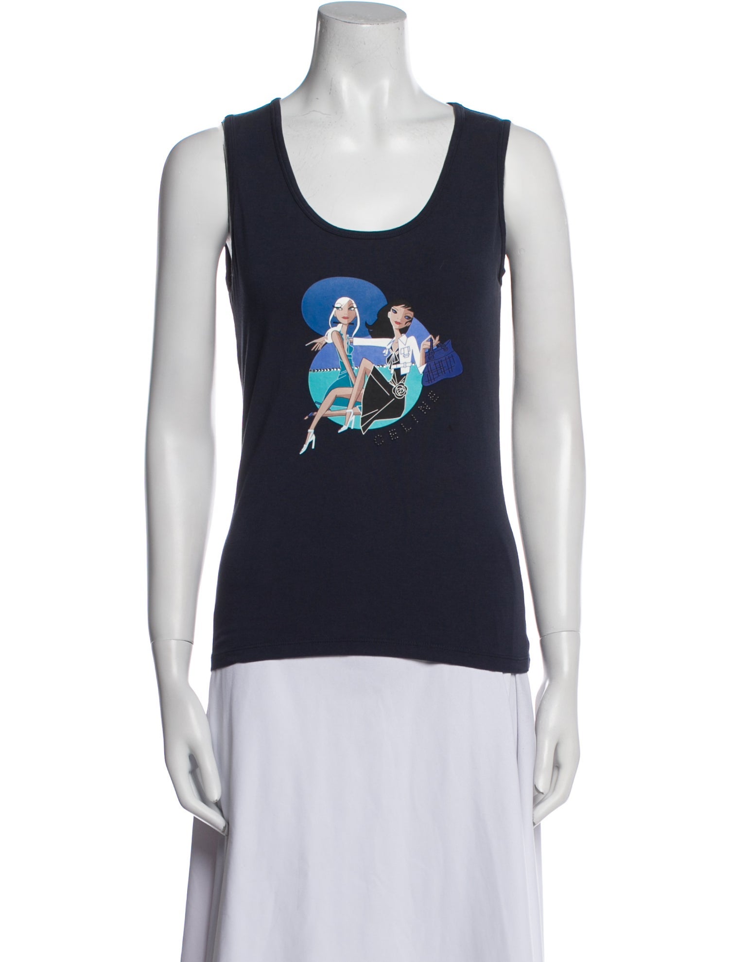 Celine Vintage Late 1990's - Early 2000's Top