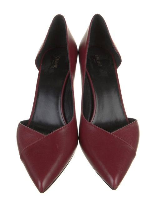 Celine Leather D'Orsay Pumps