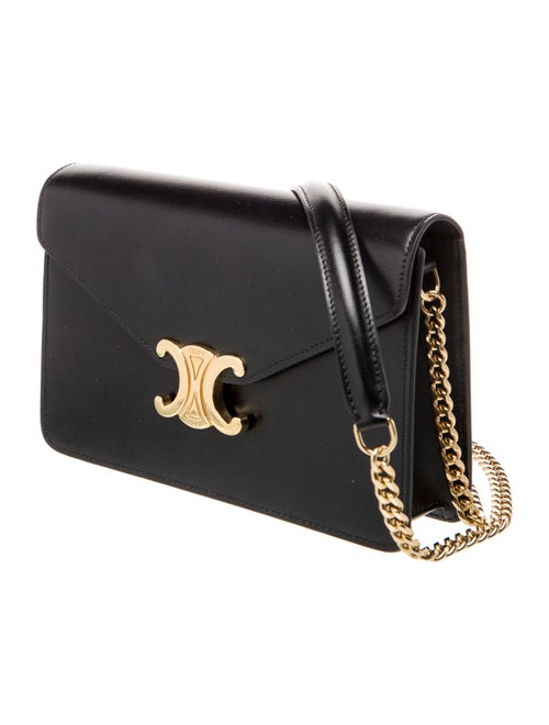 Celine Triomphe Margo Wallet on Chain 2023