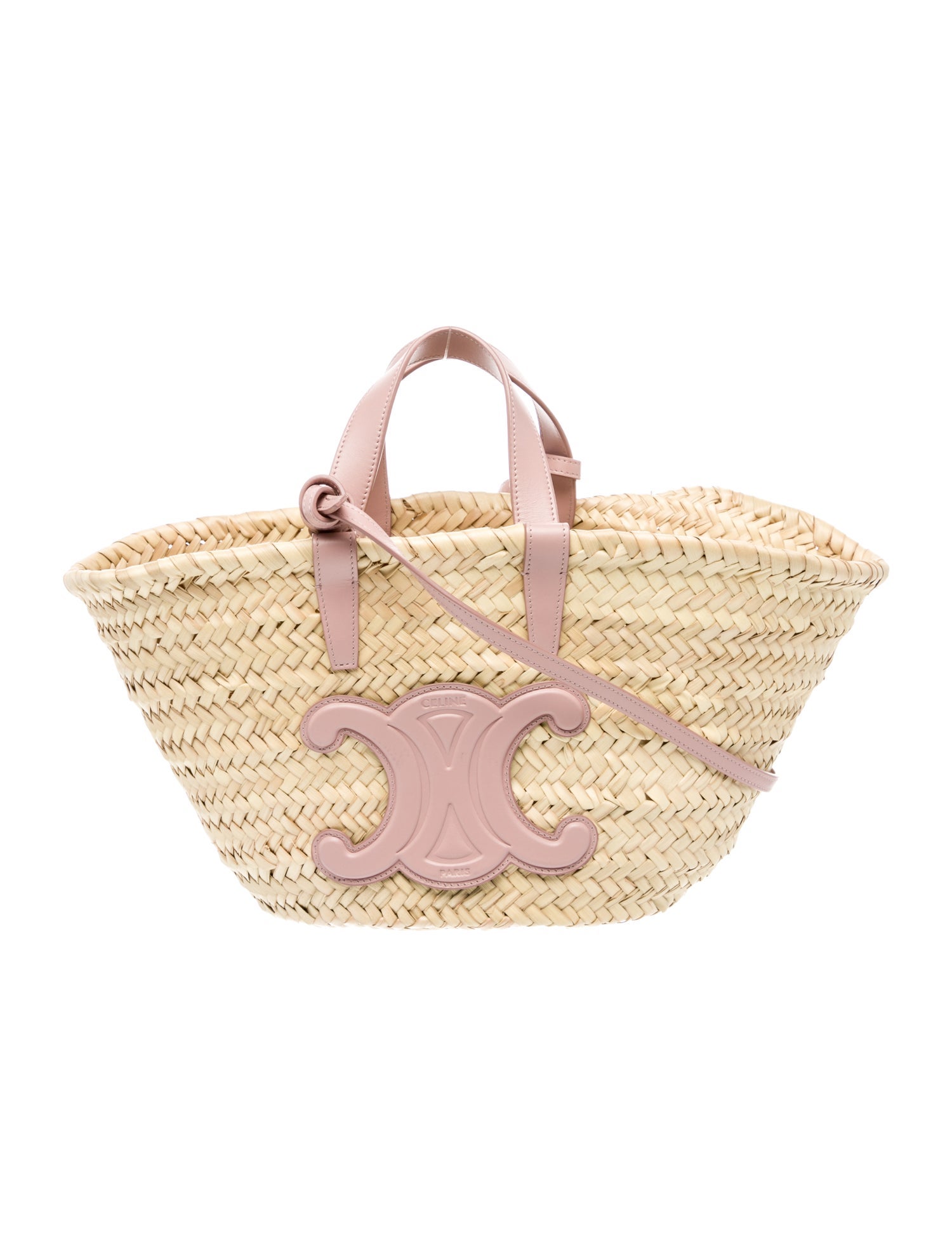 Celine Raffia Classic Panier Teen