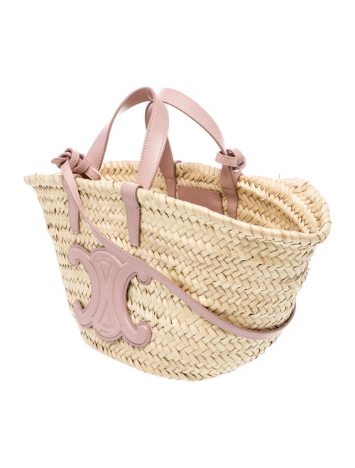Celine Raffia Classic Panier Teen