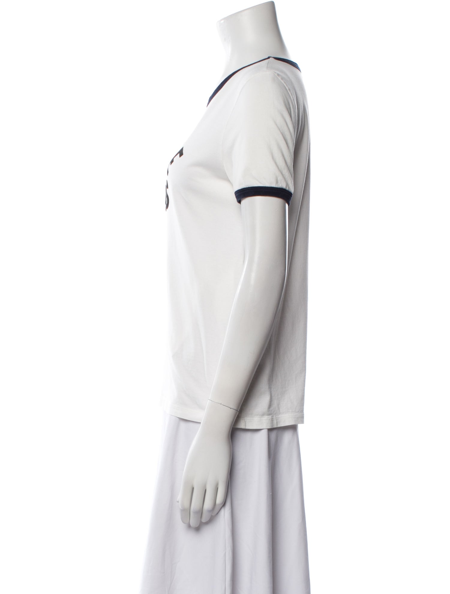 Celine Graphic Print Crew Neck T-Shirt