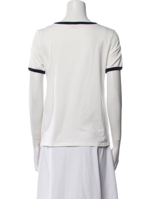 Celine Graphic Print Crew Neck T-Shirt