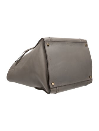 Celine Leather Luggage Phantom Medium