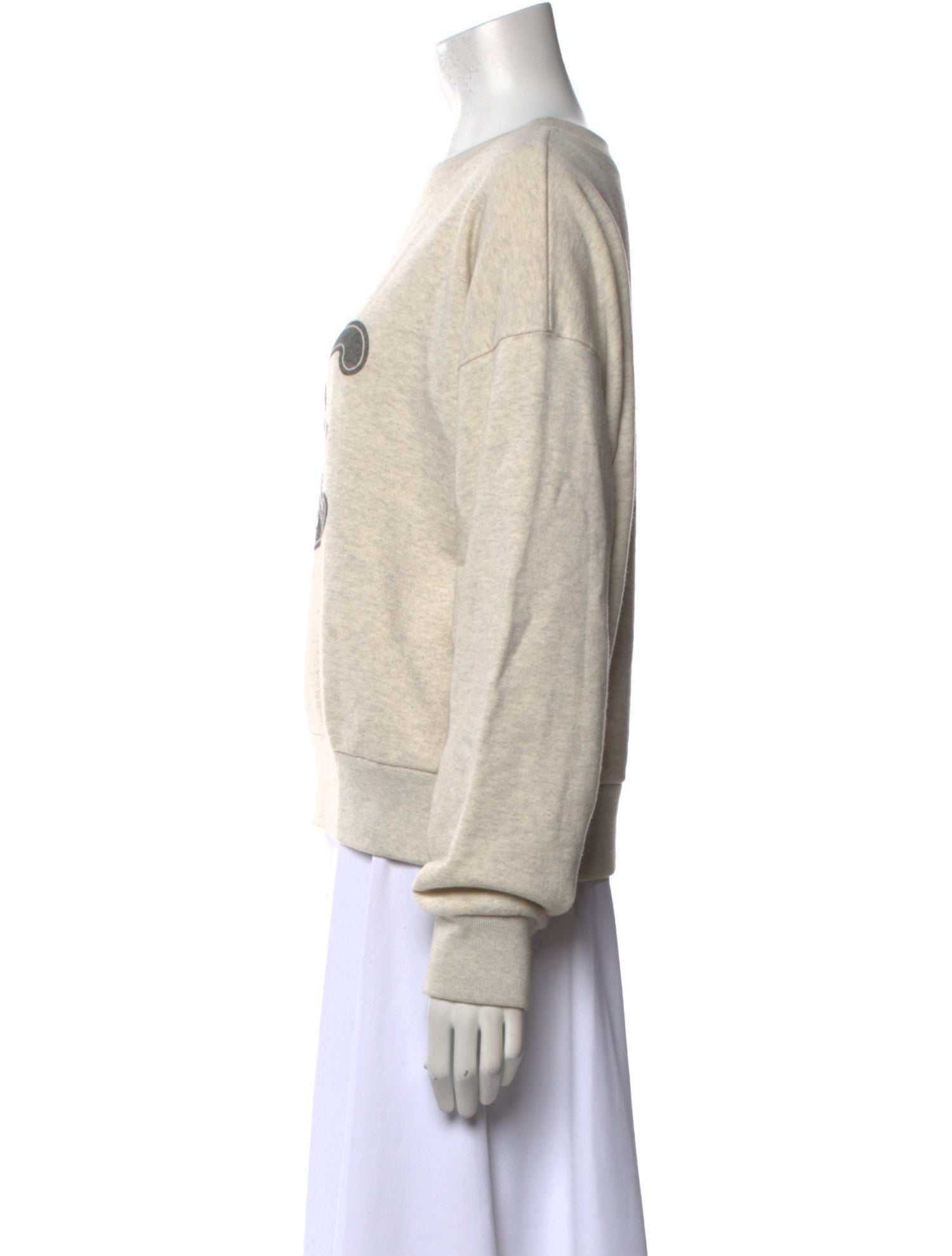 Celine Graphic Print Crew Neck Sweatshirt