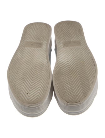 Celine Signature Logo Canvas Sneakers