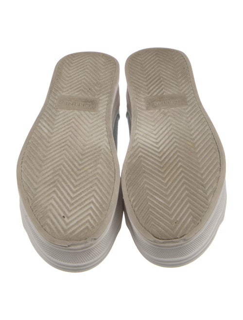 Celine Signature Logo Canvas Sneakers