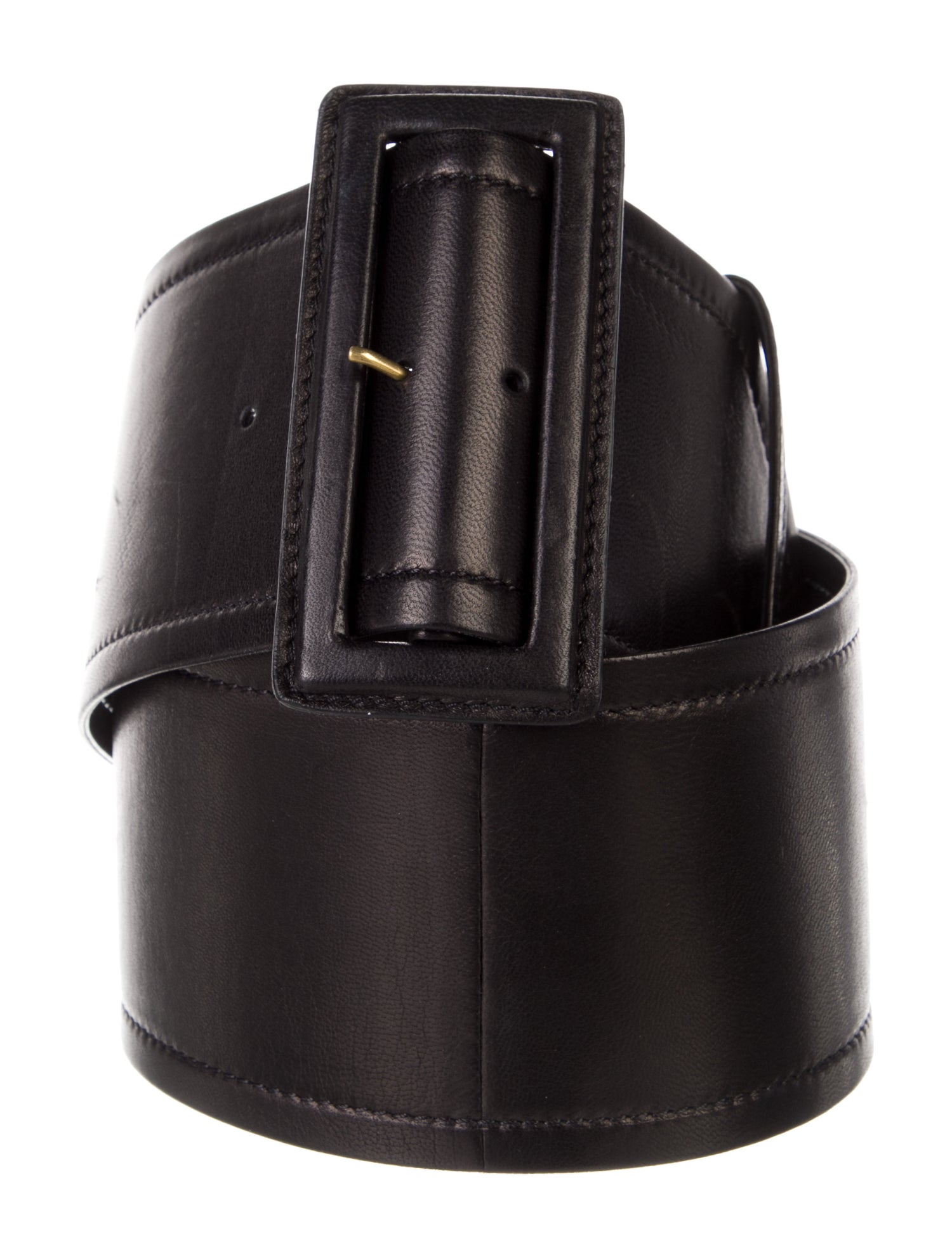 Celine Wide Leather Waist Belt