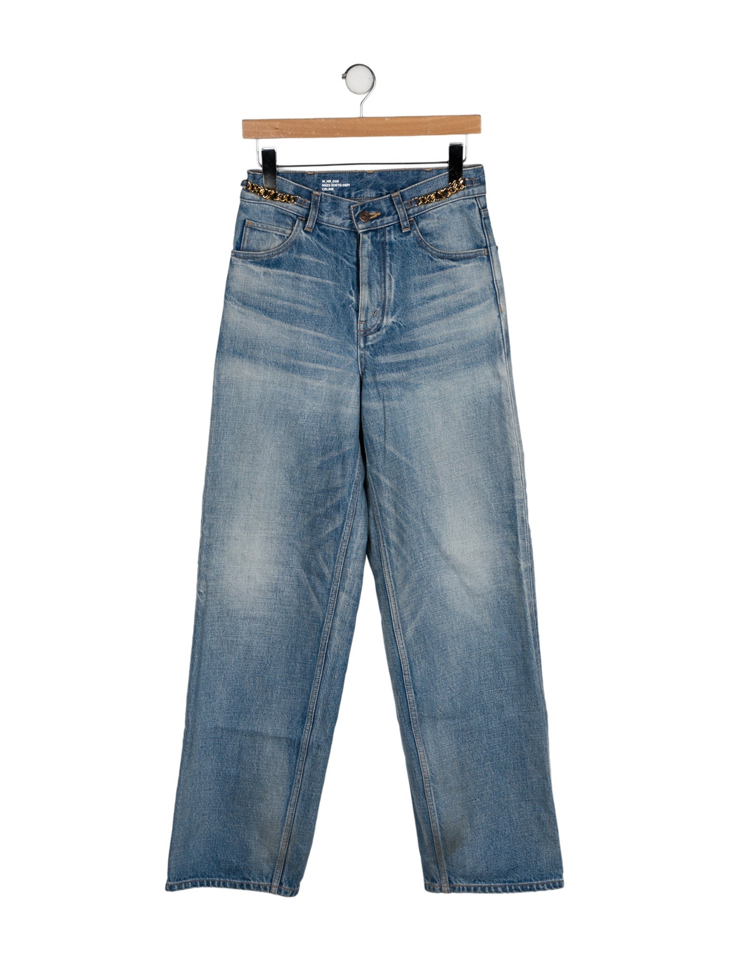 Celine 'Kitty' Wide Leg Jeans