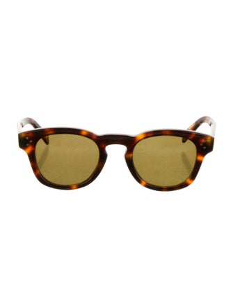 Celine Round Mirrored Sunglasses