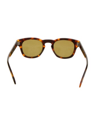Celine Round Mirrored Sunglasses