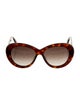 Celine Wayfarer Gradient Sunglasses
