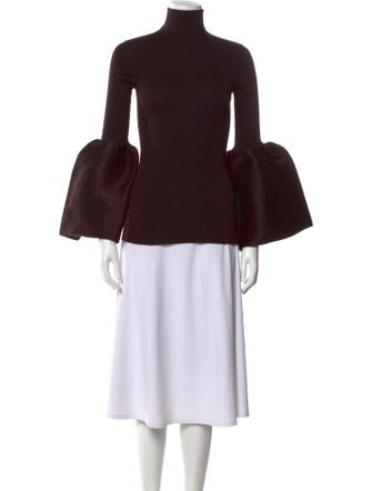 Celine Silk Turtleneck Sweater