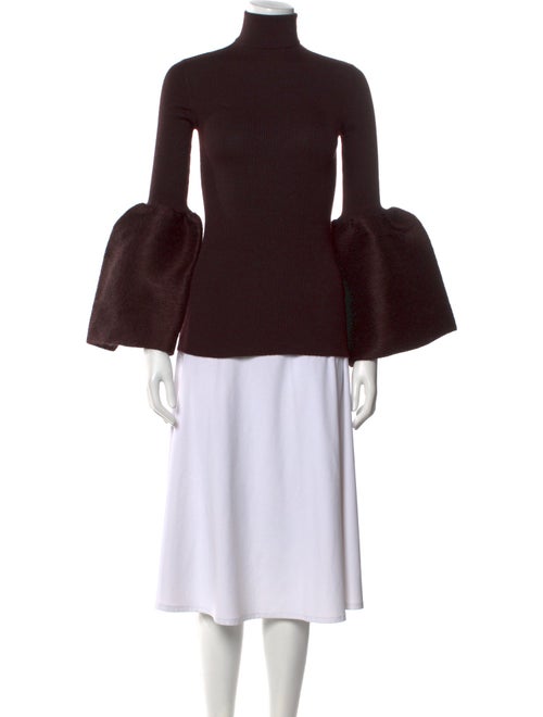 Celine Silk Turtleneck Sweater