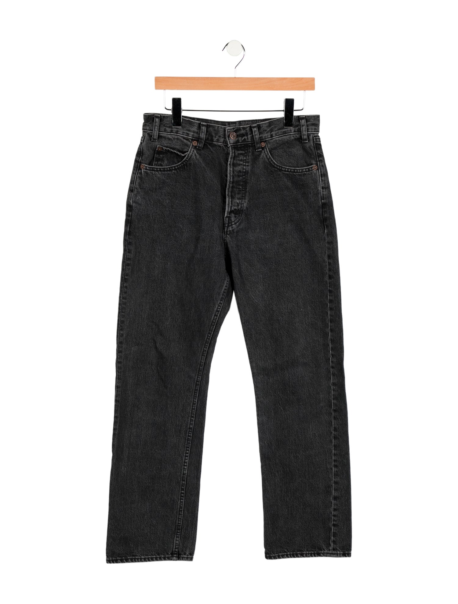 Celine High-Rise Straight Leg Jeans