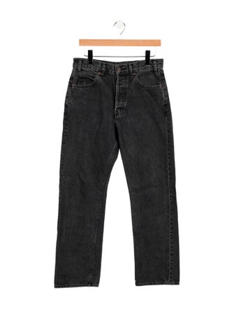 Celine High-Rise Straight Leg Jeans