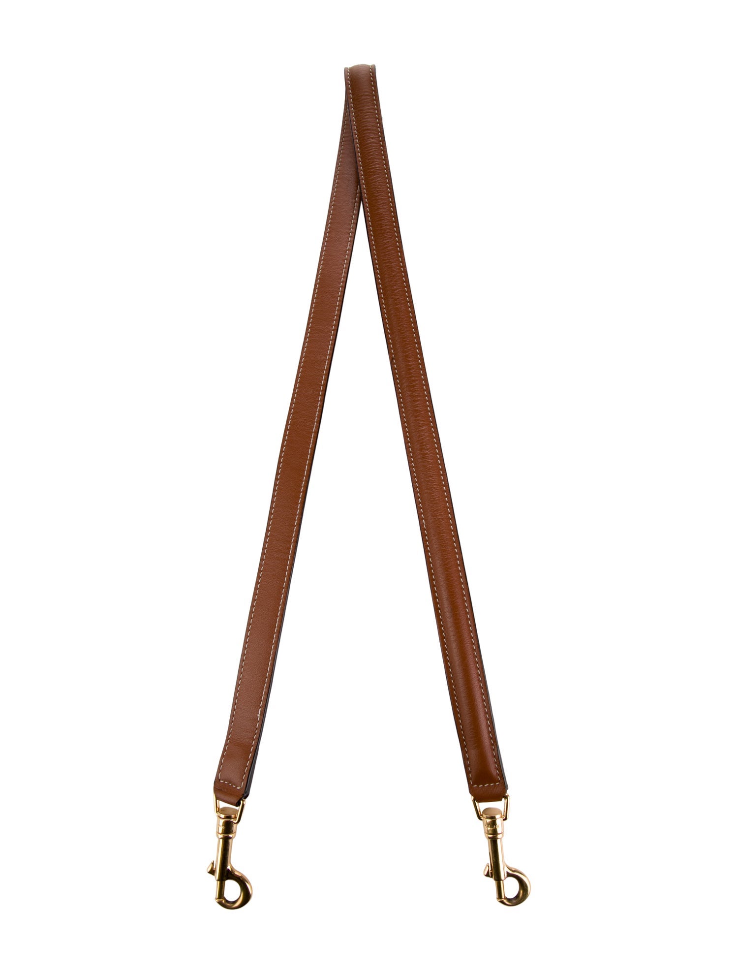 Celine Brown Leather Bag Strap