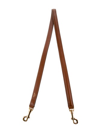 Celine Brown Leather Bag Strap