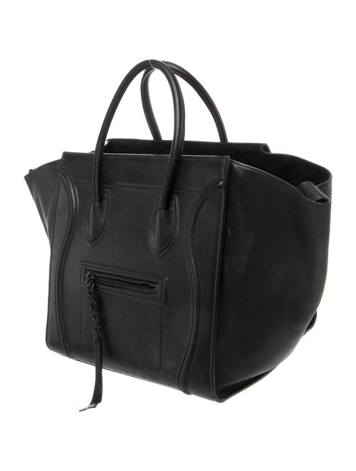 Celine Leather Luggage Phantom Medium