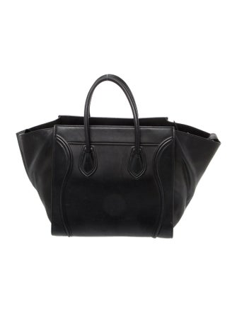 Celine Leather Luggage Phantom Medium