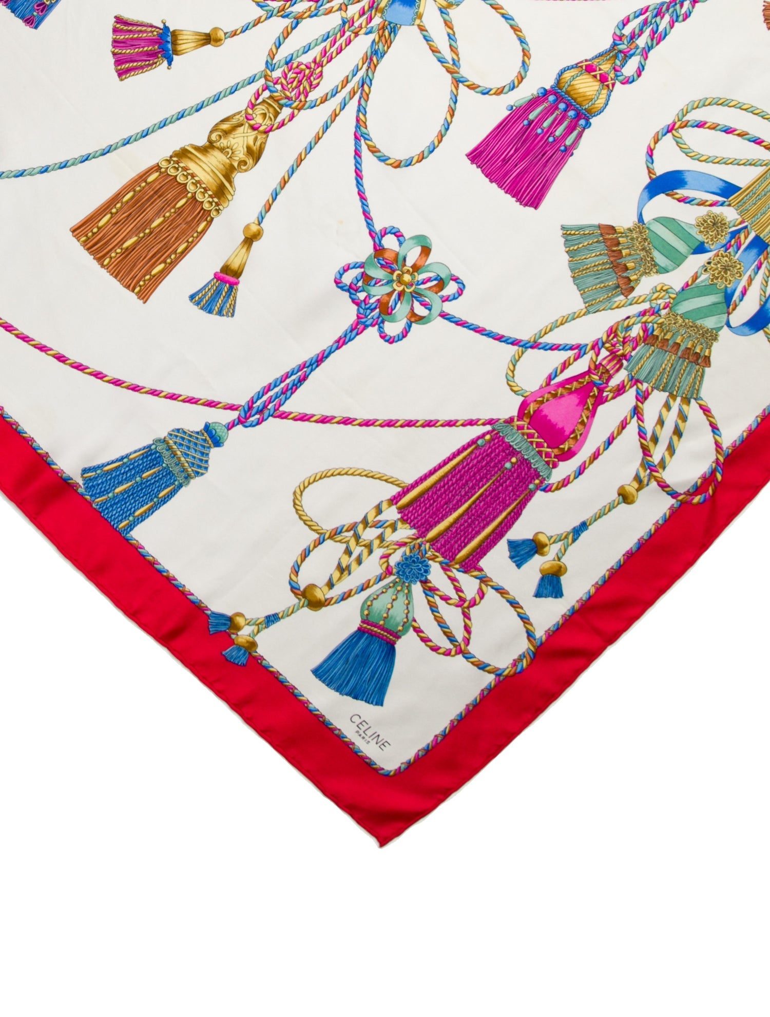 Celine Silk Printed Scarf