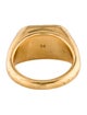 Celine Logo Signet Ring