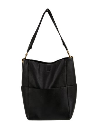 Celine Leather Seau Sangle Medium