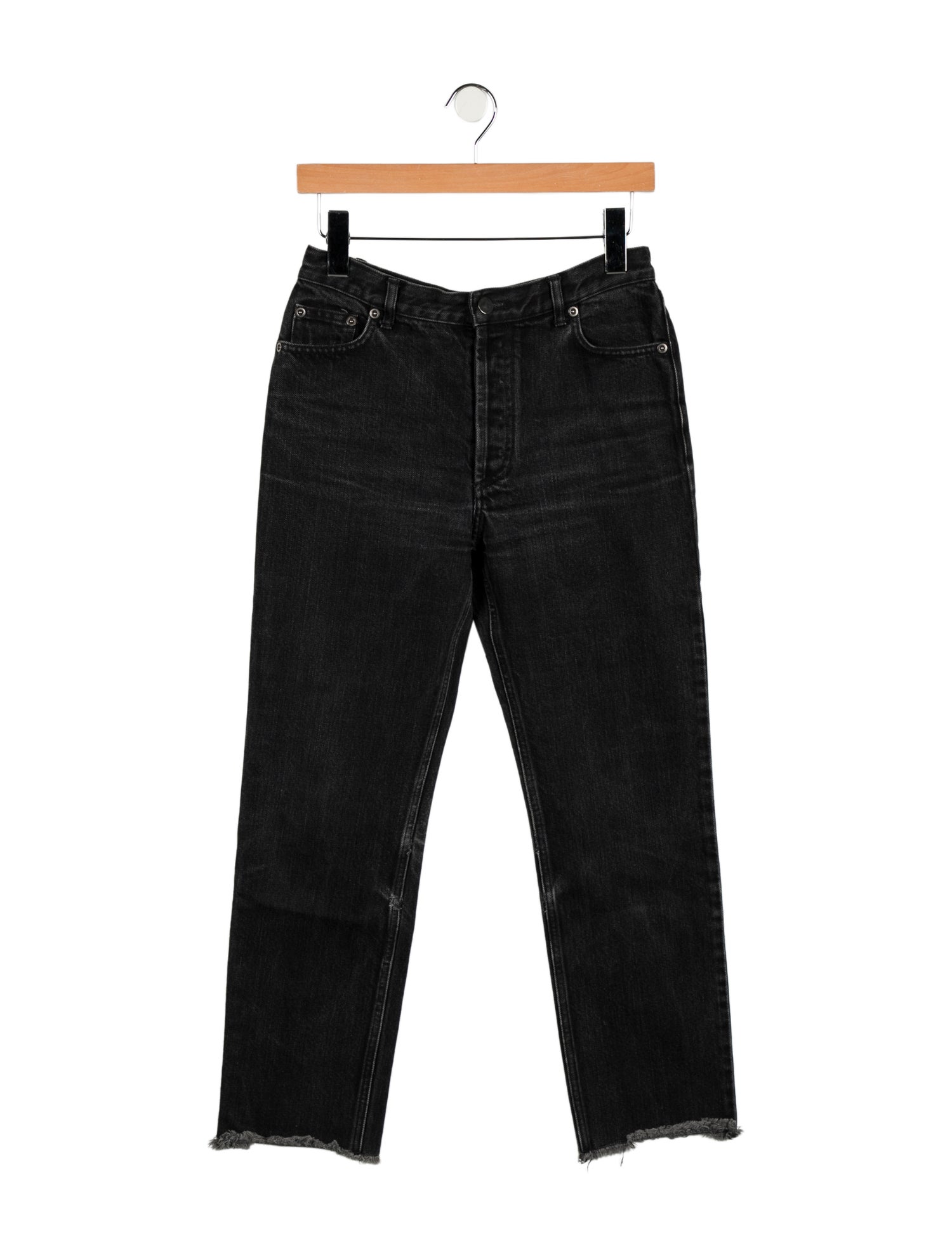 Celine High-Rise Straight Leg Jeans