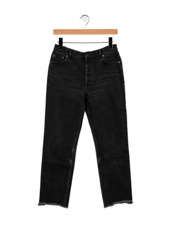 Celine High-Rise Straight Leg Jeans