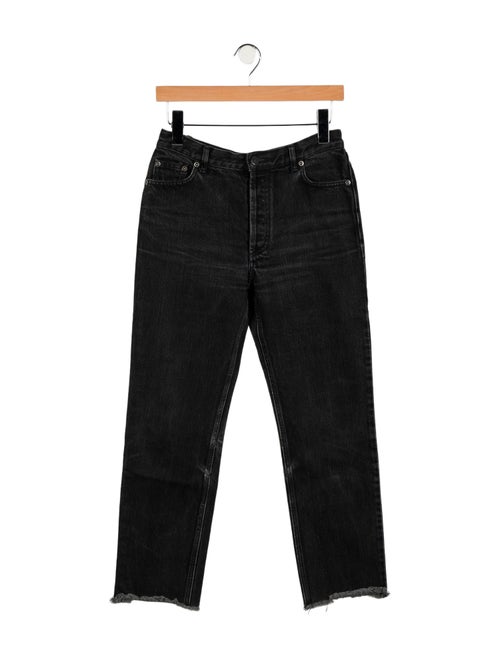Celine High-Rise Straight Leg Jeans