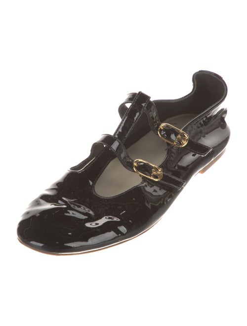 Celine Patent Leather Mary Jane Flats