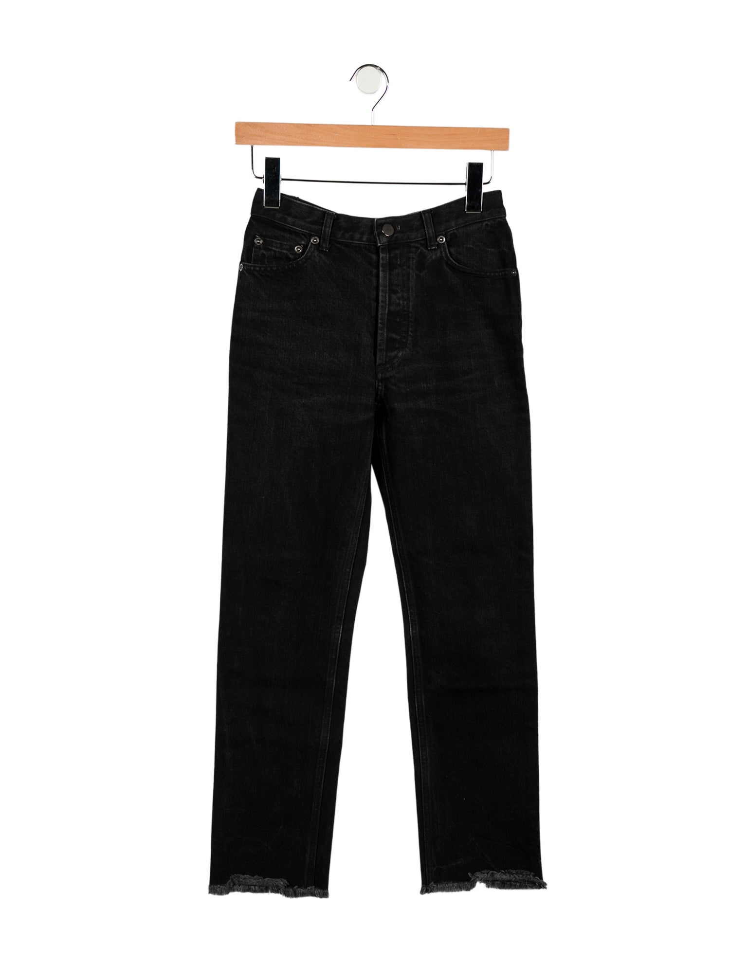 Celine Mid-Rise Straight Leg Jeans