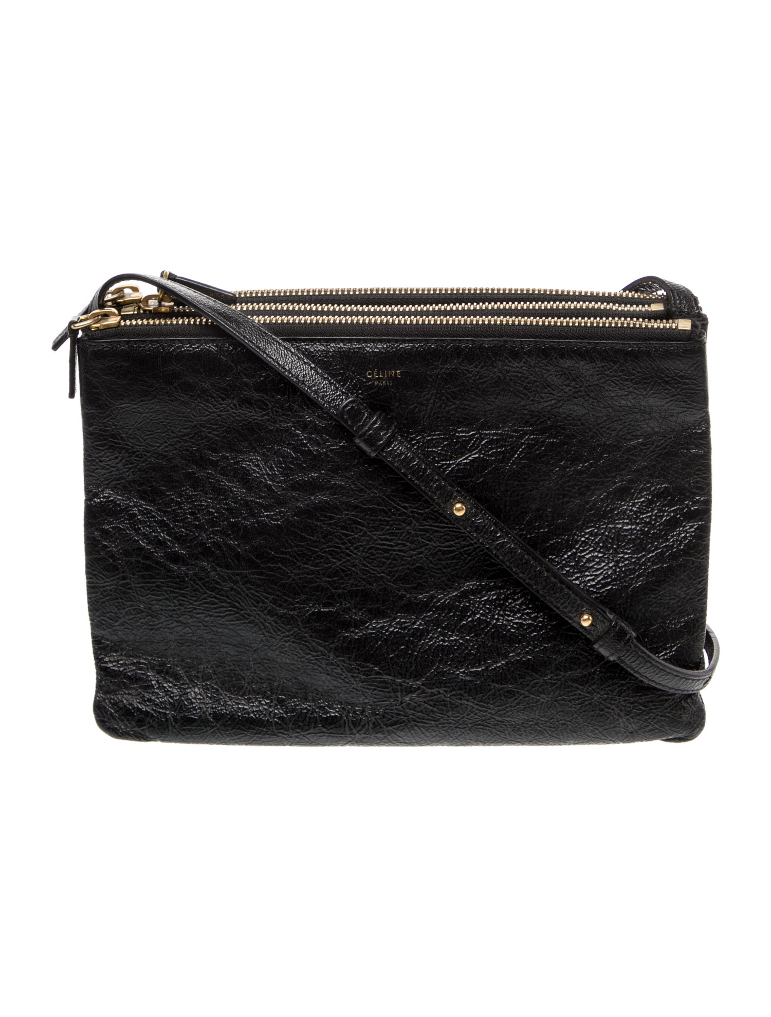 Celine Goat Leather Trio Large