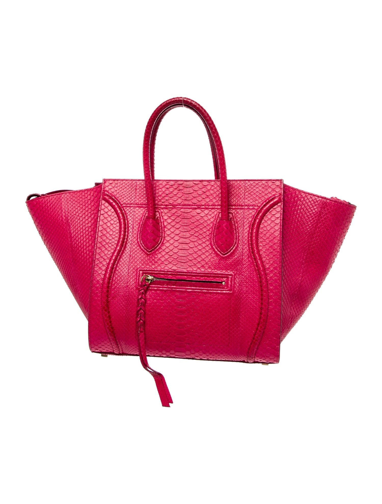 Celine Python Luggage Phantom Medium