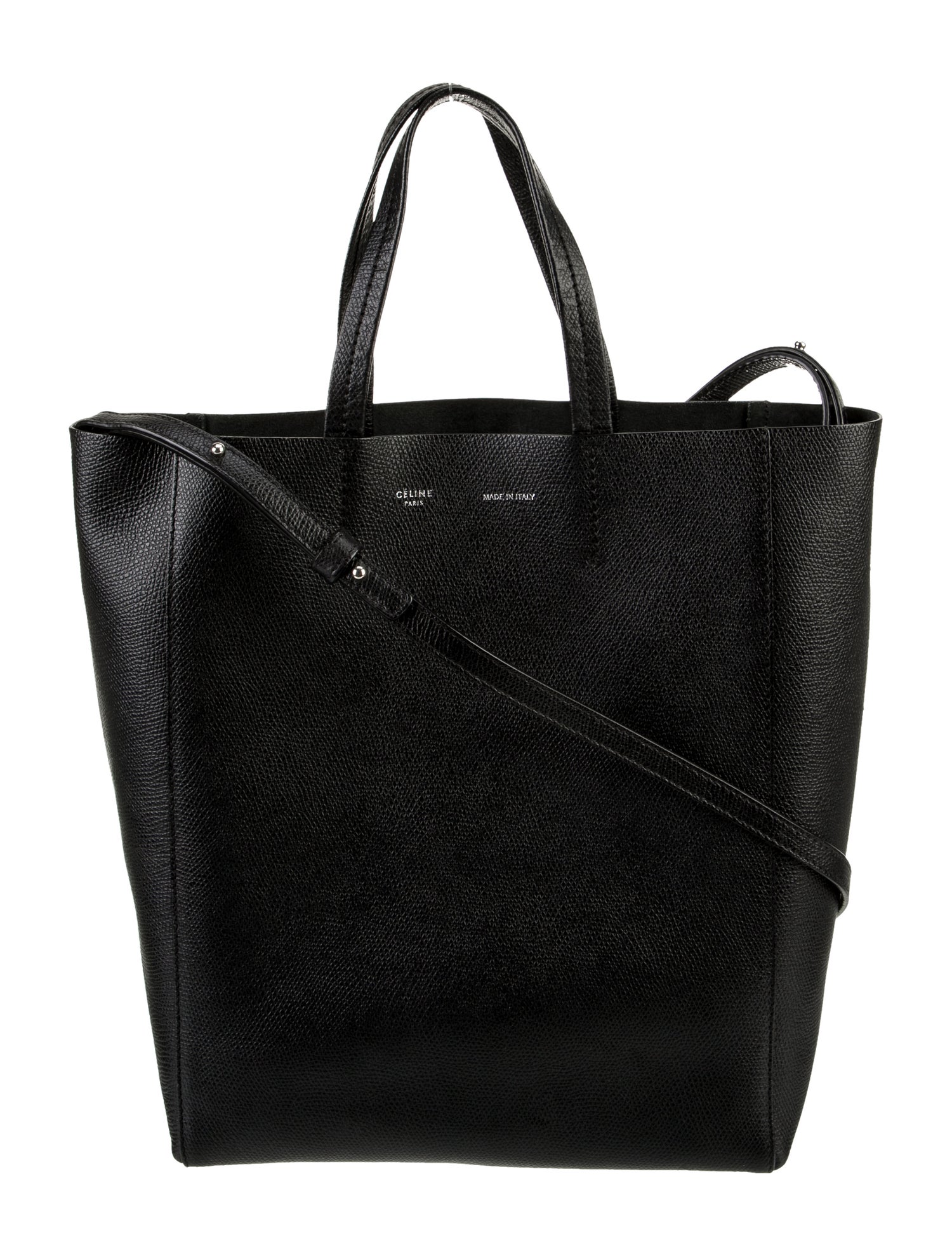 Celine Leather Vertical Cabas Small