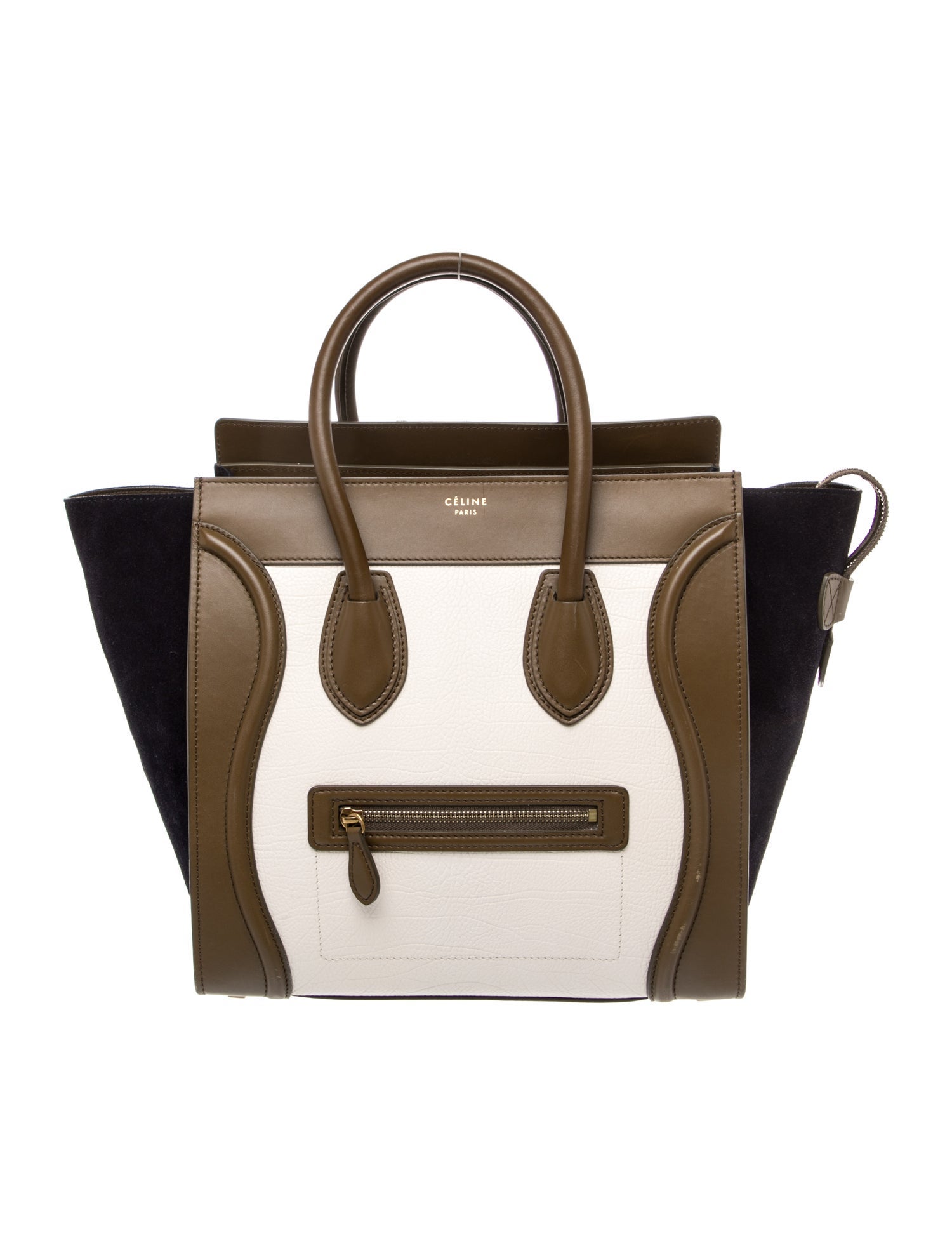Celine Leather Luggage Mini