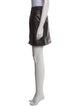 Celine Leather Knee-Length Skirt