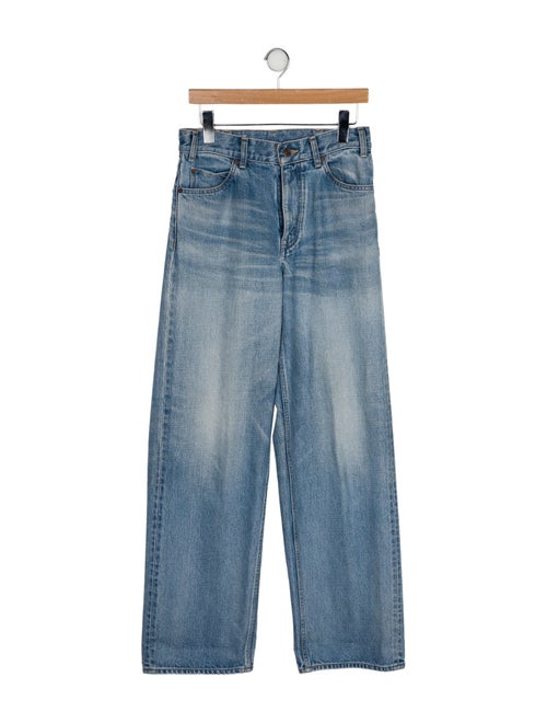 Celine 'Kitty' Wide Leg Jeans
