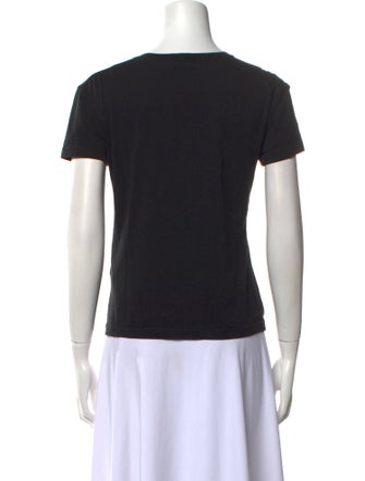 Celine Graphic Print Crew Neck T-Shirt