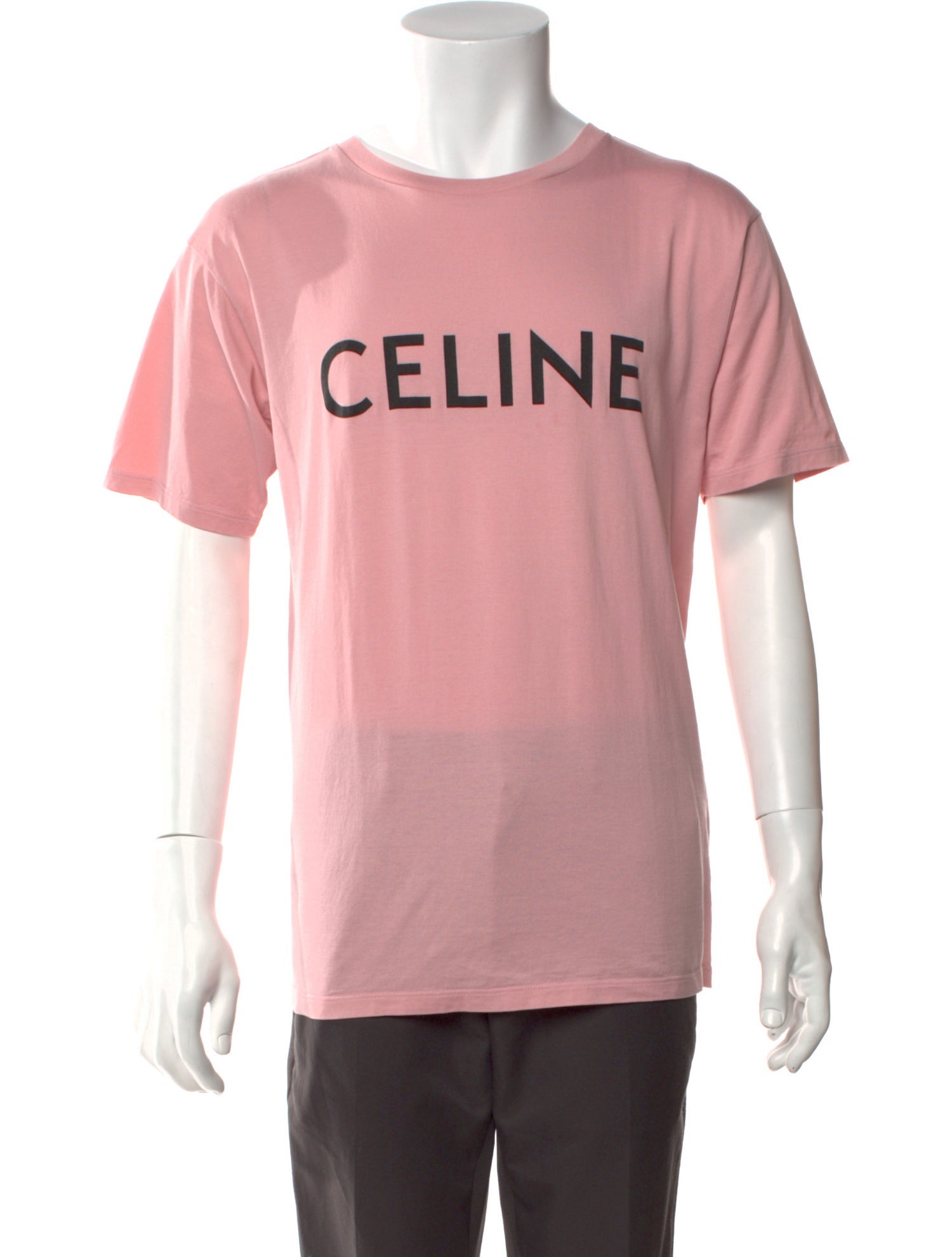 Celine Graphic Print Crew Neck T-Shirt