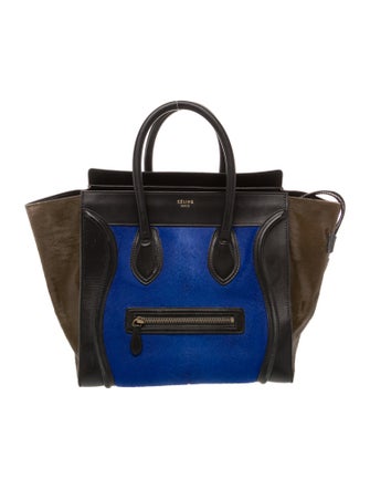 Celine Leather Luggage Mini