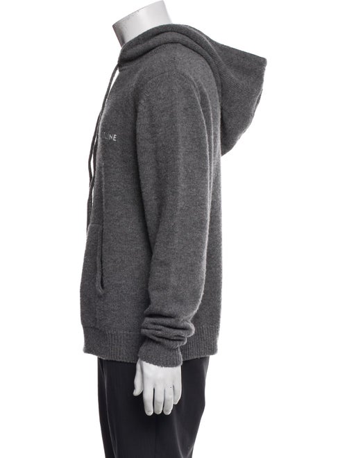 Celine Wool Crew Neck Hoodie
