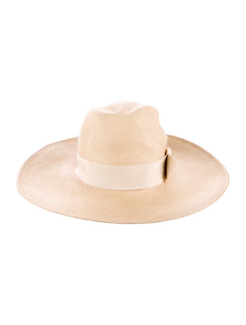 Celine Triomphe Straw Hat
