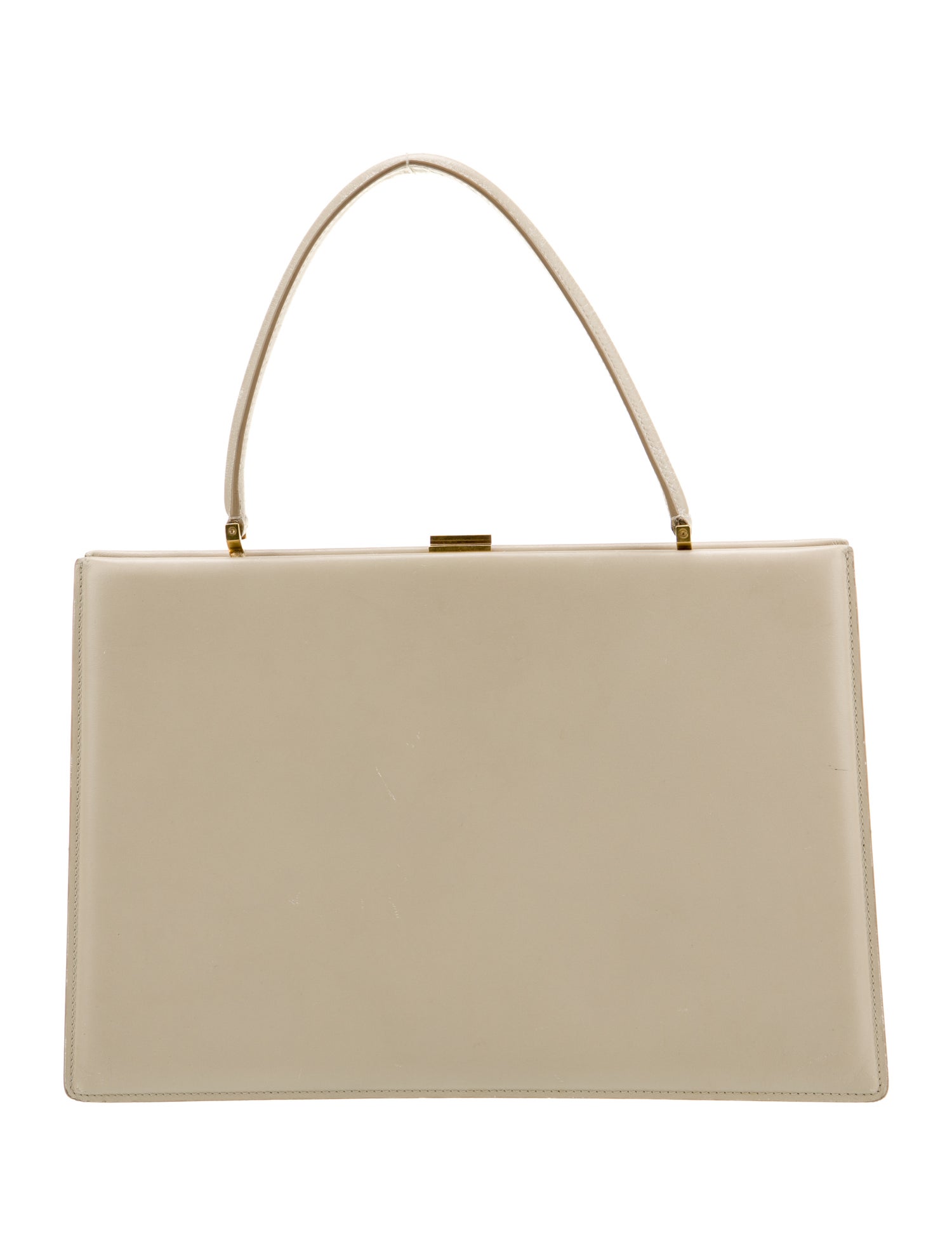 Celine Leather Clasp Medium Vintage