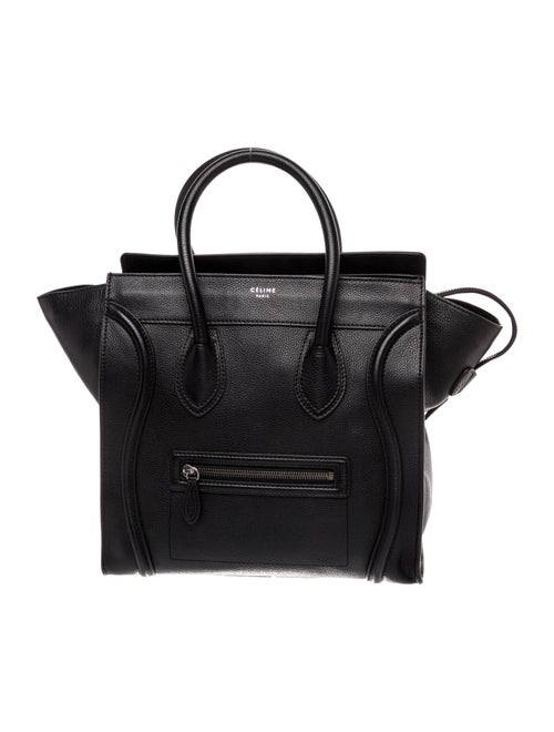 Celine Leather Luggage Mini